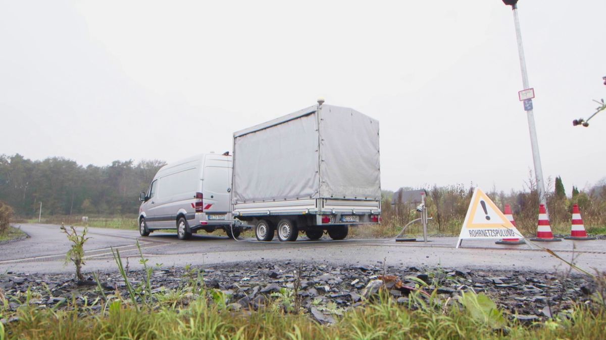 Mobile Spülanlage für CO₂-Rohrnetzspülung vor Ort